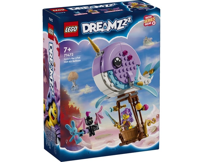 Lego DreamZzz Izzie\'s NarWhal Hot-air Balloon (71472)