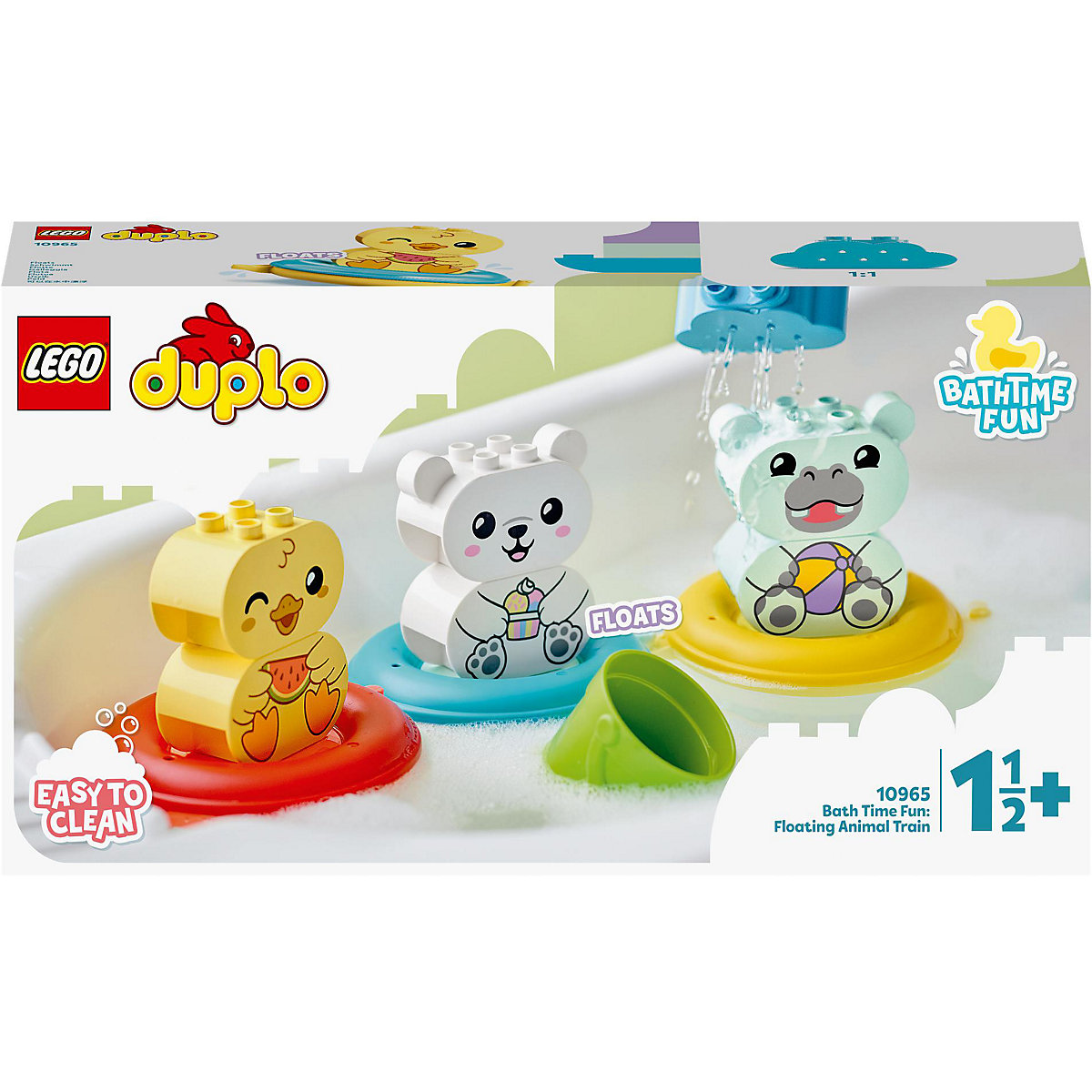 Lego Duplo Bath Time Fun: Floating Animal Train (10965)