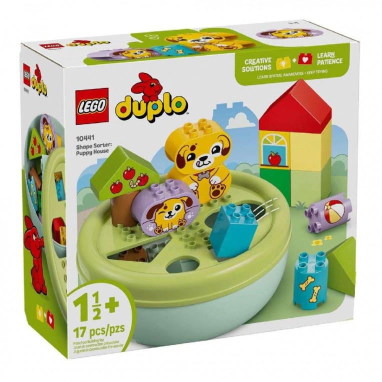 LEGO Duplo Shape Sorter: Puppy House 17τεμ. (10441)