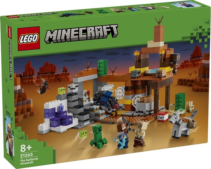 Lego Minecraft The Badlands Mineshaft (21263)