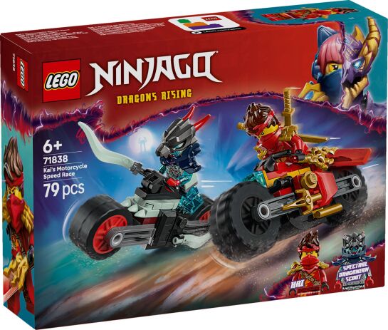LEGO Ninjago Kai\'s Motorcycle Speed Race (71838)