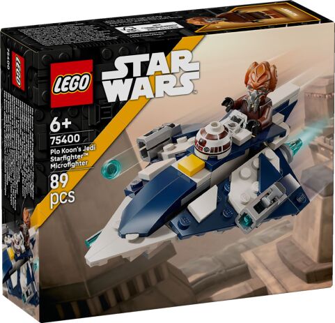 LEGO Star Wars Plo Koon\'s Jedi Starfighter Microfighter (75400)
