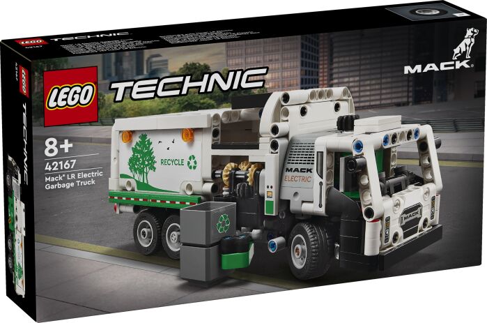 Lego Technic Mack LR Electric Garbage Truck (42167)