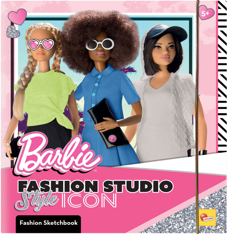 Lisciani Barbie Sketch Book Style Icon - Fashion Studio (17.12839)