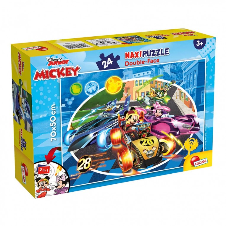 Lisciani Disney Puzzle Df Maxi Floor 24 Κομμάτια Mickey 70x50