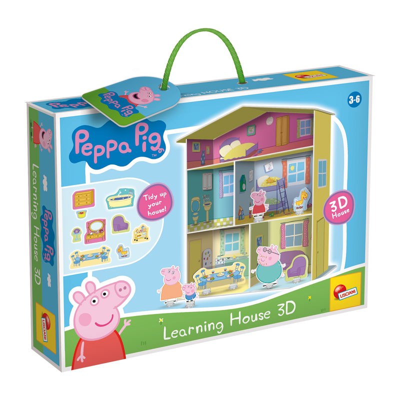 Lisciani Peppa Pig Learning House 3D (92055)