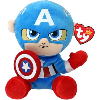 Λούτρινο Floppy Captain America 15cm (1607-44002)