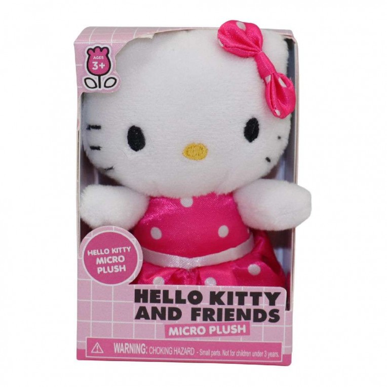 Λούτρινο Hello Kitty σε Κουτάκι 8εκ. - 6 Σχέδια (HKT25000)