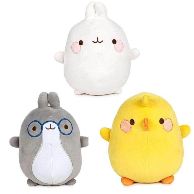 Λούτρινο Softies Molang 18εκ. - 3 Σχέδια (MLP00000)