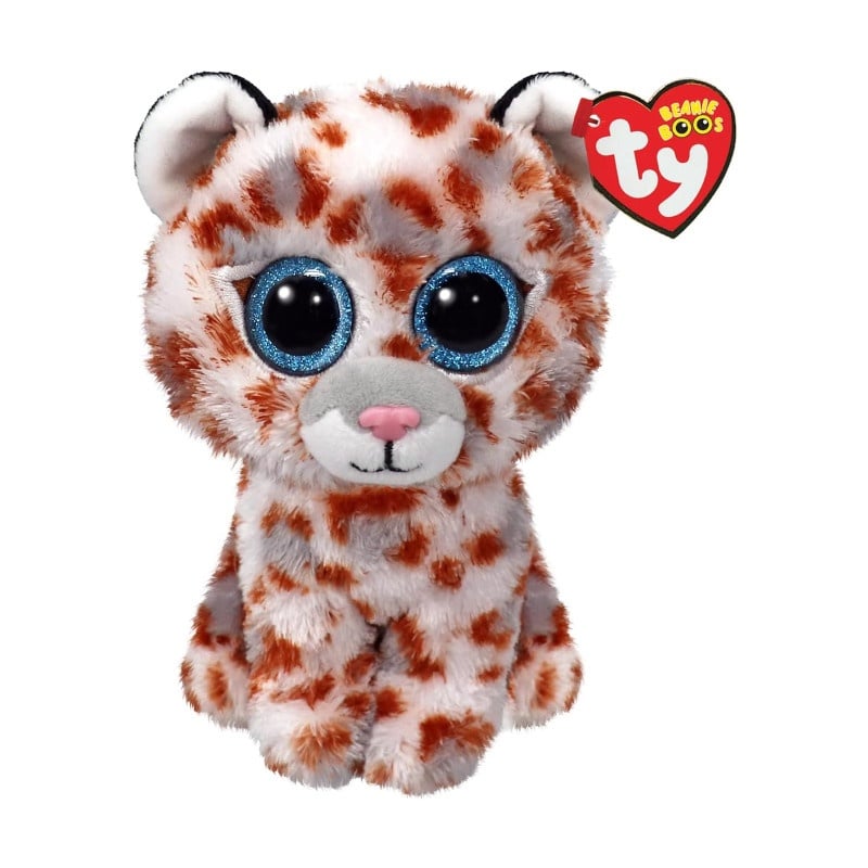 Λούτρινο Χνουδωτό Ty Beanie Boos Λεοπάρδαλη 15cm (1607-37363)