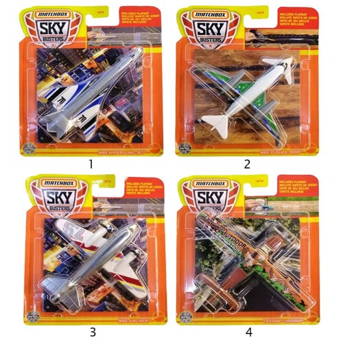 MATCHBOX Skybusters  Νέα Αεροπλανάκια (HHT34)