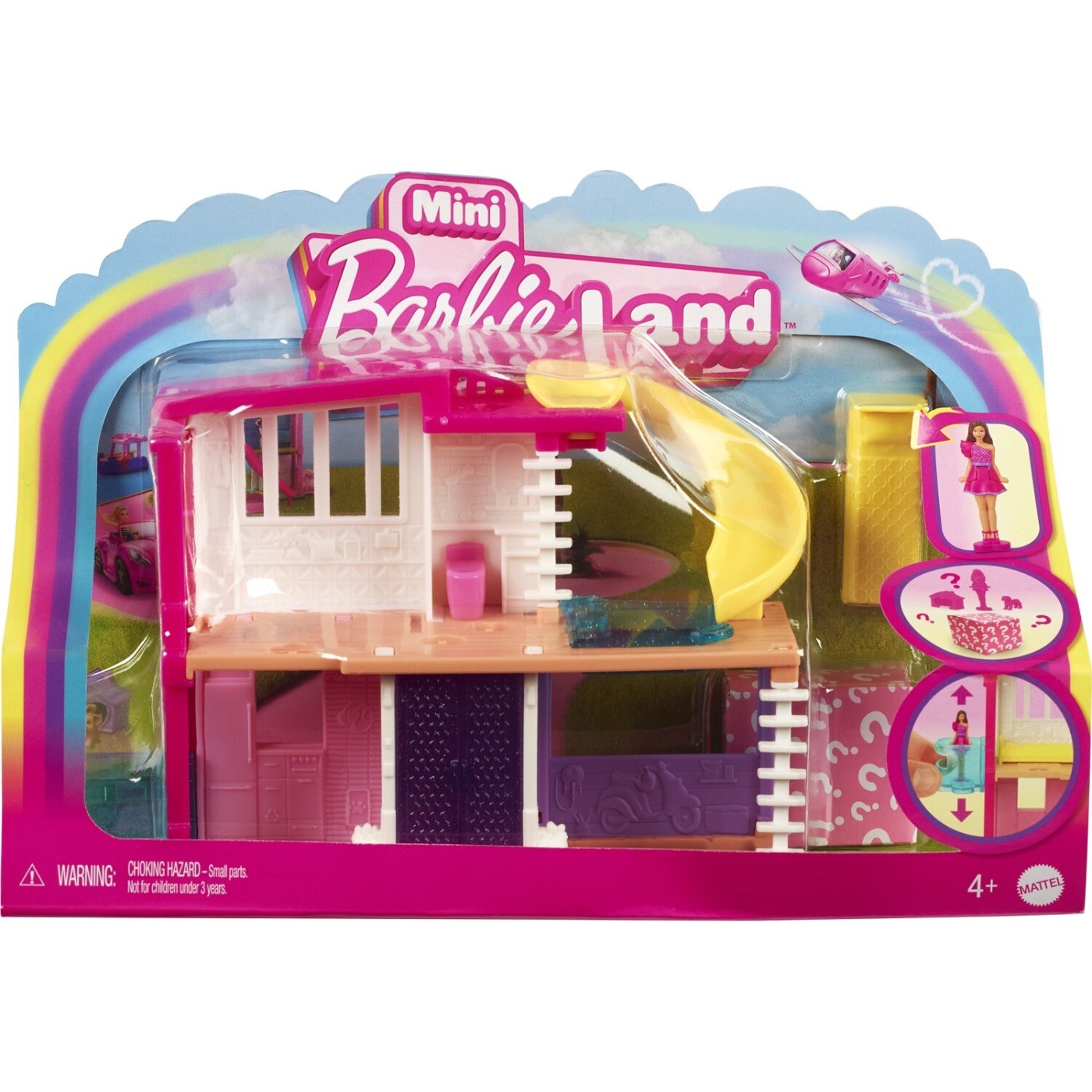 Mattel Barbie Barbieland Κούκλα Και Αξεσουάρ - Κουκλόσπιτο (HYF44/HYF47)