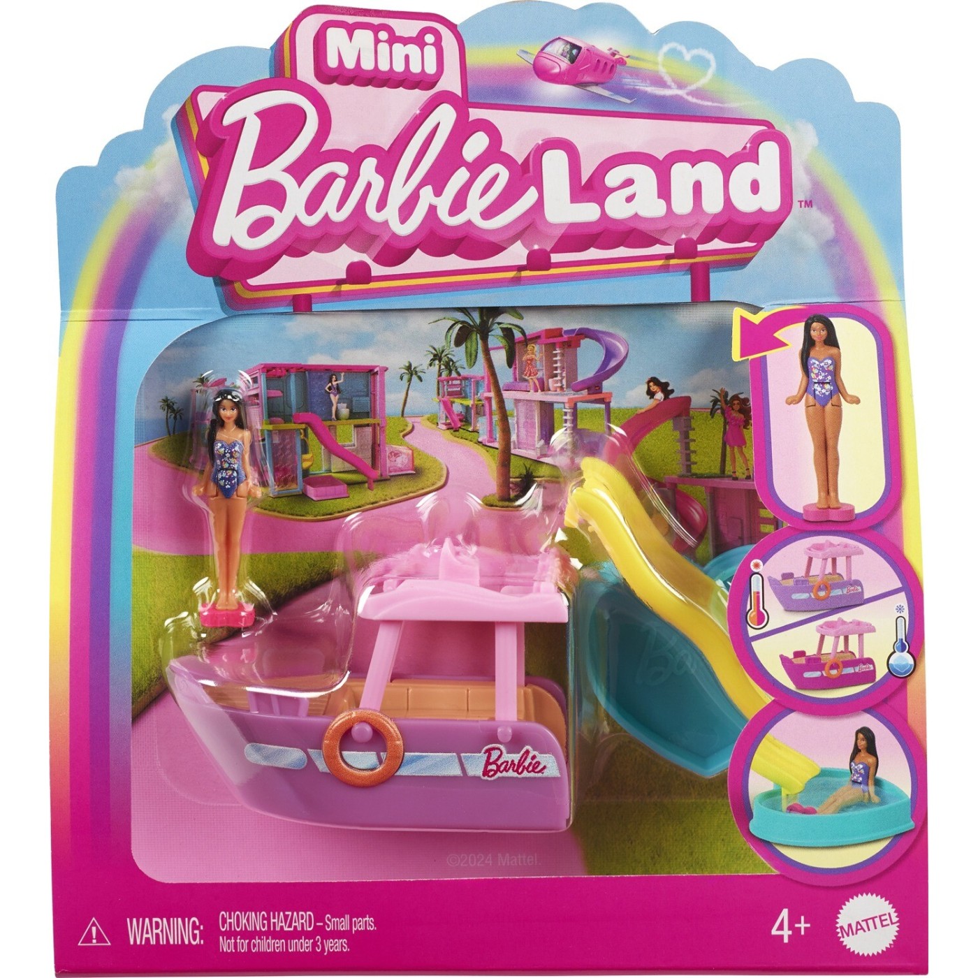 Mattel Barbie Barbieland Κούκλα Και Όχημα - Dreamboat (HYF38/HYF41)