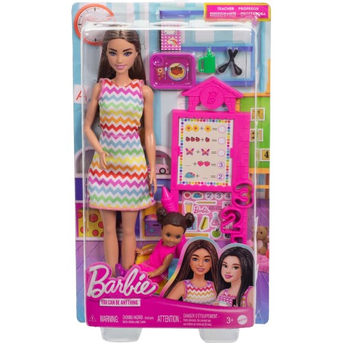 Mattel Barbie Δασκάλα Καστανή (JCR71/JCR76)