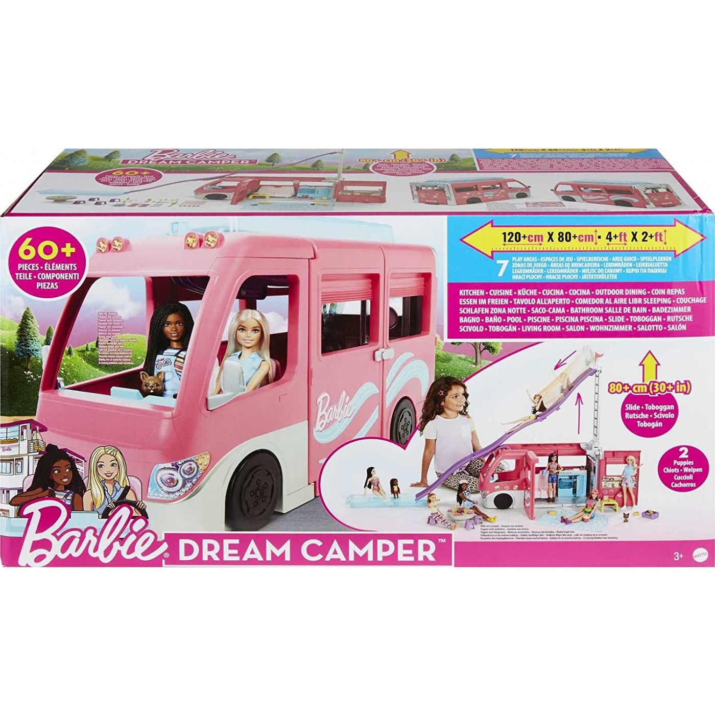 Mattel Barbie Dreamcamper Νέο Τροχόσπιτο (HCD46)