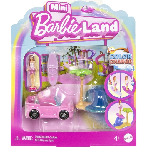 Mattel Barbie Mini Land Οχήματα Mini Land Beach Veh Κούκλα (HYF38/JCR35)