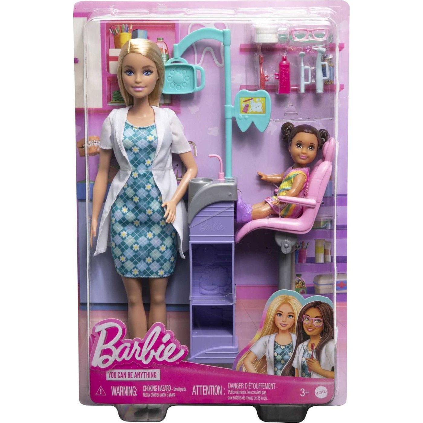 Mattel Barbie Οδοντίατρος Ξανθιά (DHB63/HKT69)