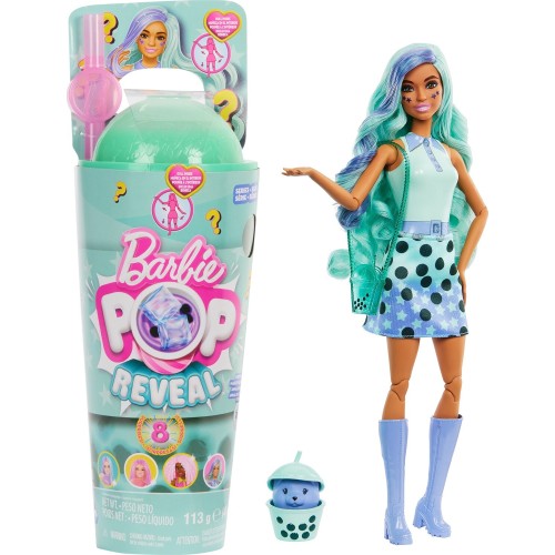 Mattel Barbie Pop Reveal Bubble Tea Series - Green Tea (HTJ21)