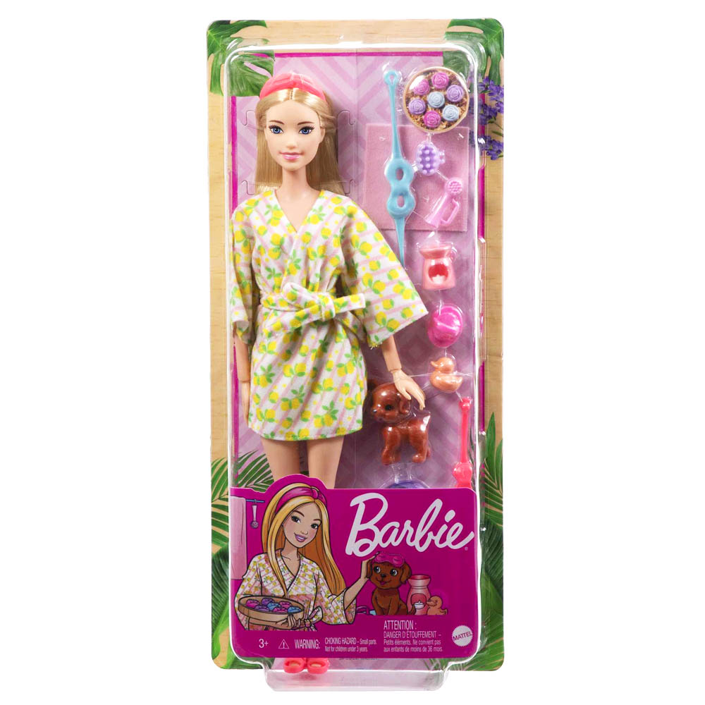 Mattel Barbie Wellness - Ημέρα Ομορφιάς Doll Spa Day  (GKH73/HKT90)