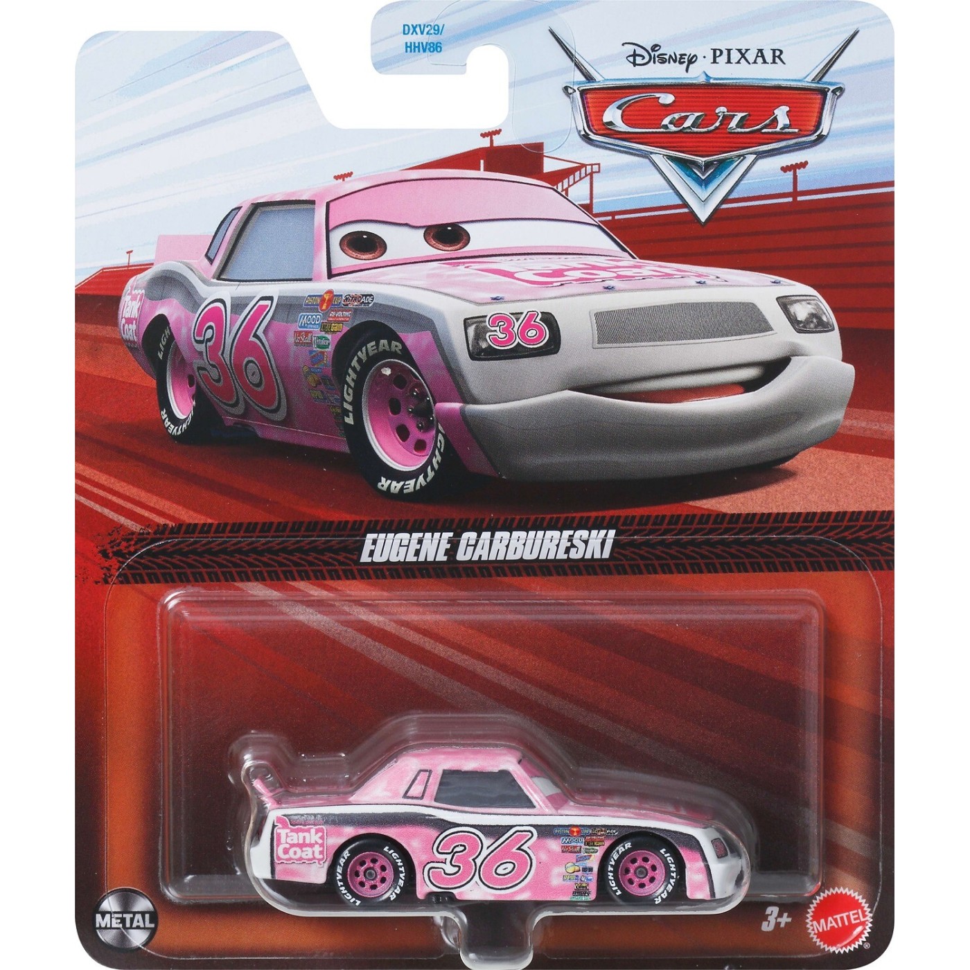 Mattel Cars Αυτοκινητάκι Die-Cast – Ernie Gearson Sparemint 93 (DXV29 / JDL73)