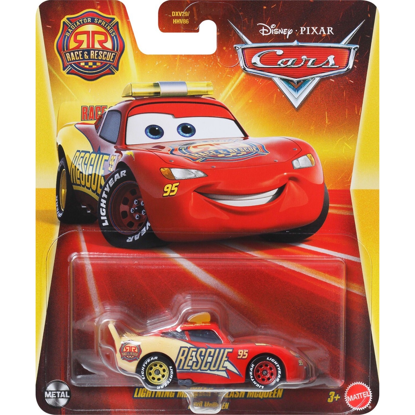 Mattel Cars Αυτοκινητάκι Die-Cast – Lightning Mcqueen (DXV29 / JDG59)