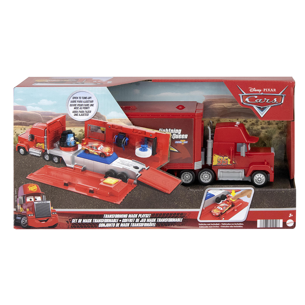 Mattel Cars Transforming Mack Playset (Hdc75)