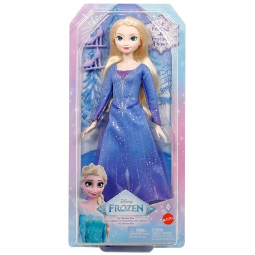 Mattel Disney Frozen Ice Skating Elsa Κούκλα (JBG53)
