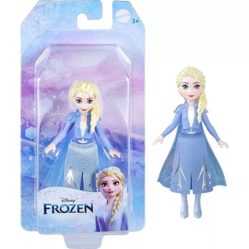 Mattel Disney Frozen Μίνι Κούκλες Έλσα (HLW97/HLW98)