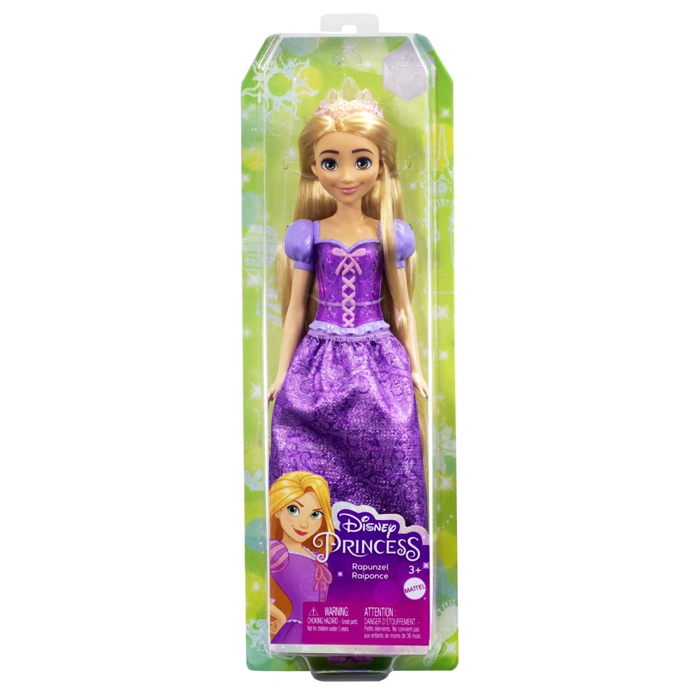 Mattel Disney Princess Κούκλα Rapunzel (HLW02/HLW03)