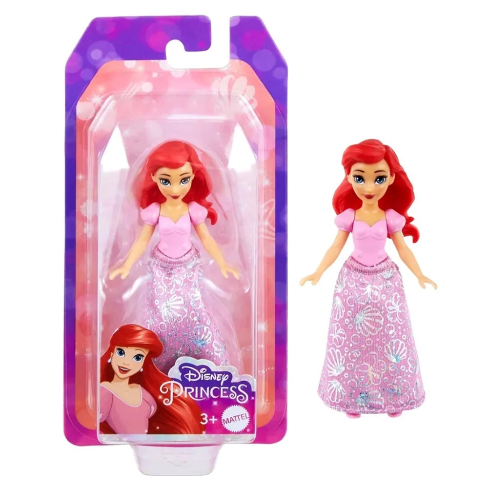 Mattel Disney Princess Μίνι Κούκλα Άριελ (HLW69/HLW77)