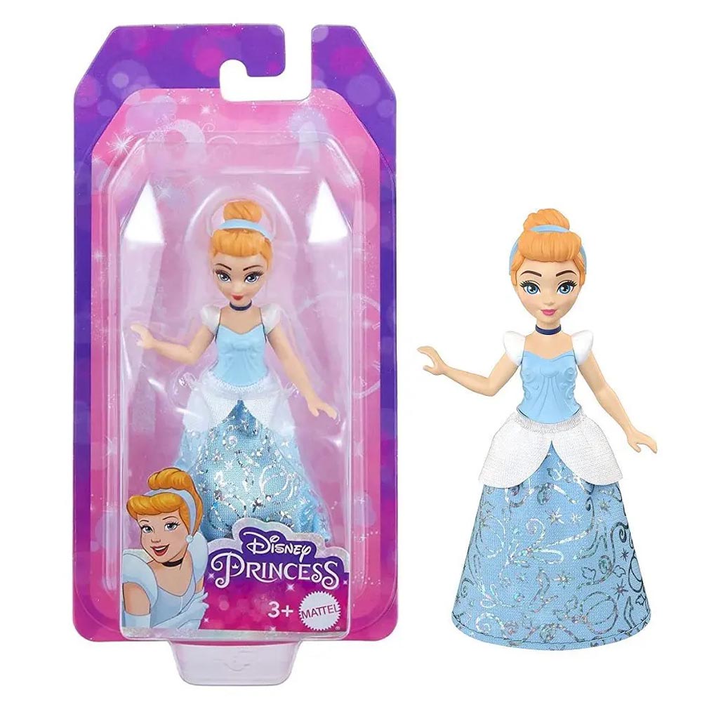 Mattel Disney Princess Μίνι Κούκλα Σταχτοπούτα (HLW69/HLW73)