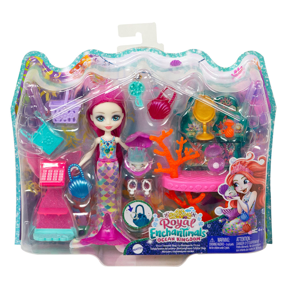 Mattel Enchantimals Royals Σετ Παιχνιδιού Γοργόνα (Hcf71)