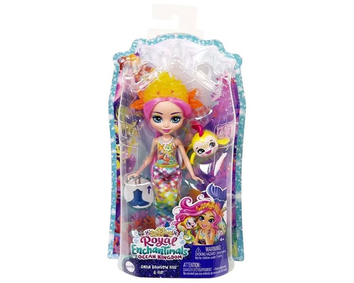 Mattel Enchantimals Royals – Γοργόνα Ουράνιο Τόξο (HCF68)