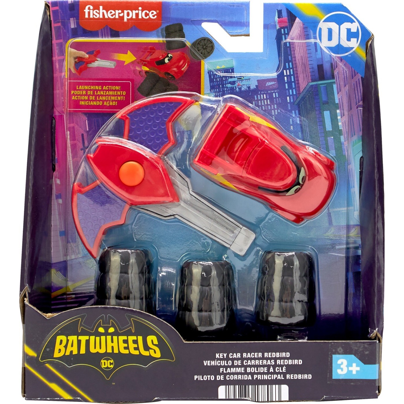 Mattel Fisher-Price DC Batwheels Redbird Με Αξεσουάρ (HRJ53/HRJ55)