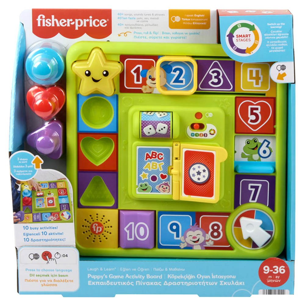 MattelFisher Price Εκπαιδευτικό Επιτραπέζιο Σκυλάκι (HRB70)