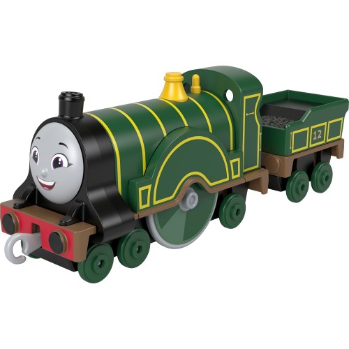 Mattel Fisher-Price Thomas & Friends Die-Cast Push-Along Emily Toy Train Engine (HFX91/HHN53)