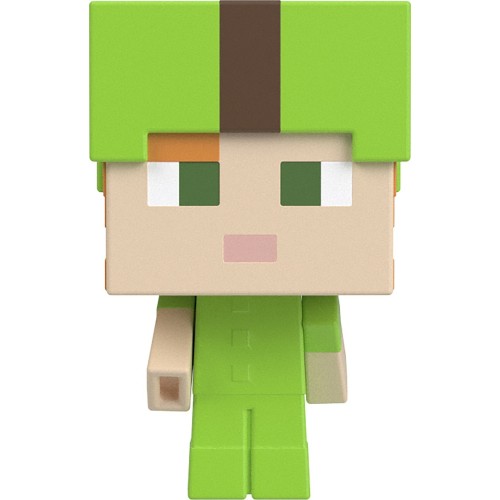 Mattel Head Μίνι Φιγούρες Minecraft Mob Head Minis Alex In Dy Minecraft Παιδική Φιγούρα Παιχνιδιού (HDV64/HTL60)