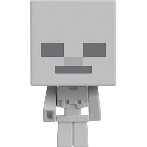 Mattel Head Μίνι Φιγούρες Minecraft Mob Head Minis Skeleton Minecraft Παιδική Φιγούρα Παιχνιδιού (HDV64/HTN21)