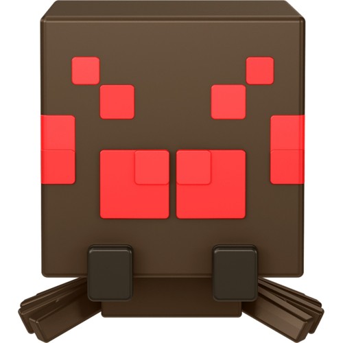 Mattel Head Μίνι Φιγούρες Mob Head Minis Spider Minecraft Παιδική Φιγούρα Παιχνιδιού (HDV64/HXR79)