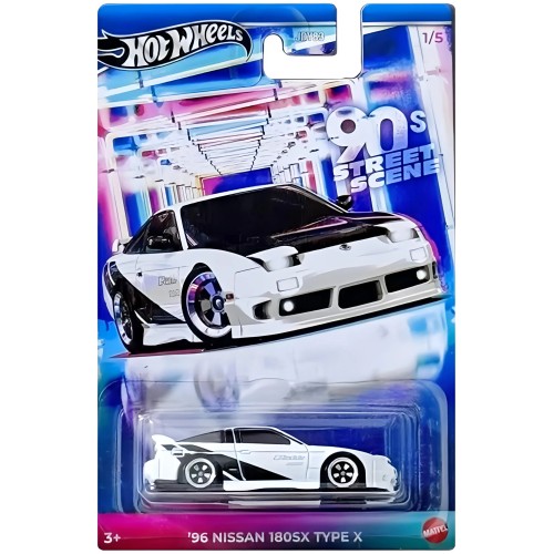 Mattel Hot Wheels \'90S Street Scene Series \'96 Nissan 180Sx Type X Όχημα Παιχνίδι (JDY83/JCB57)