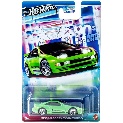 Mattel Hot Wheels \'90S Street Scene Series Nissan 300Zx Twin Turbo Όχημα Παιχνίδι (JDY83/JCB59)