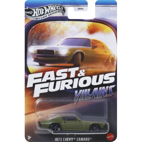 Mattel Hot Wheels Αυτοκινητάκια Fast & Furious 1973 Cheverolet Camaro Όχημα Παιχνίδι (HNR88/JBY37)