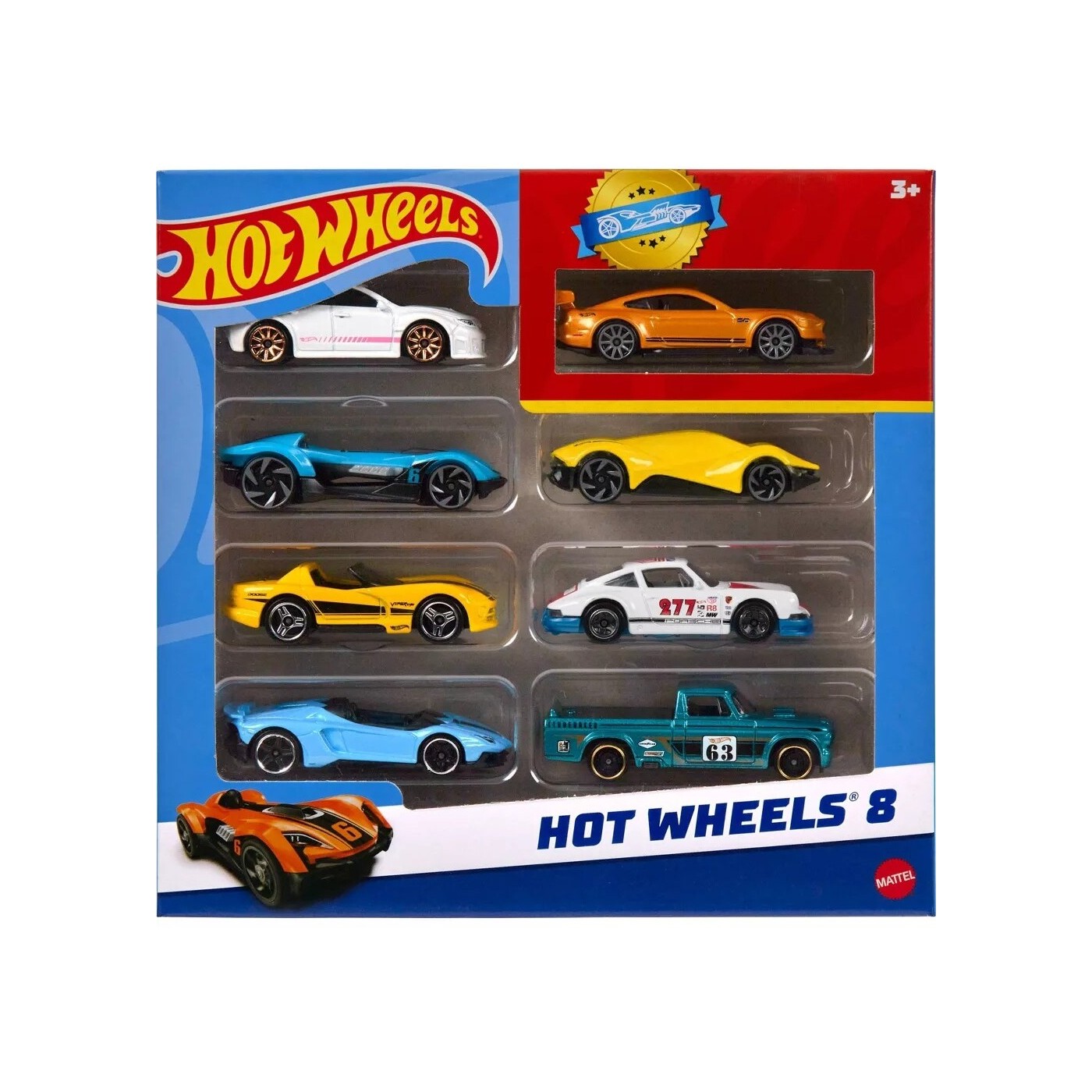 Mattel Hot Wheels Αυτοκινητάκια Σετ Των 8 (HPV78)