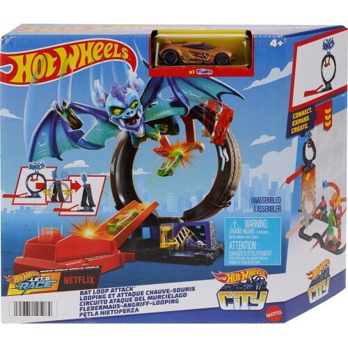 Mattel Hot Wheels City Bat Tire Shop (HDR29/HTN78)