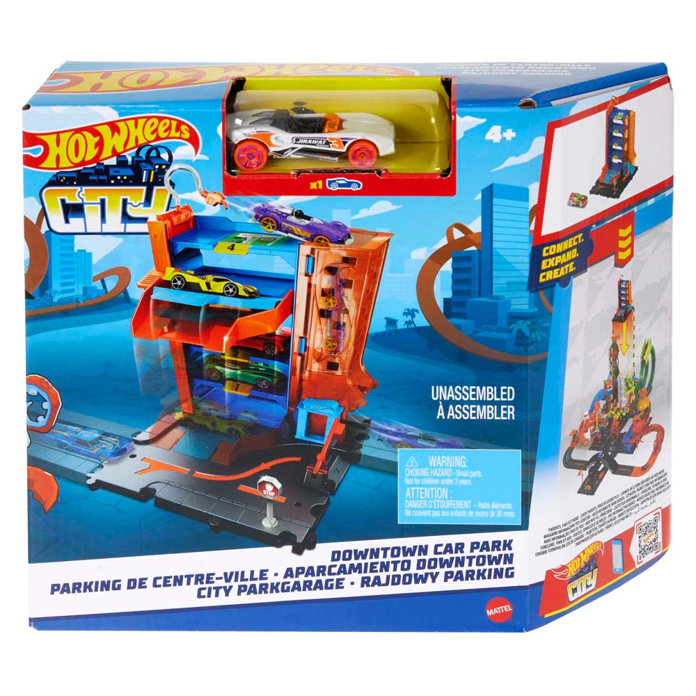 Mattel Hot Wheels City Πίστα Downtown Car Park (HDR24/HDR28)