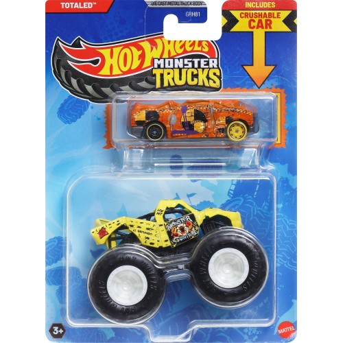 Mattel Hot Wheels Metal Monster Trucks Totaled (GRH81/JCG32)