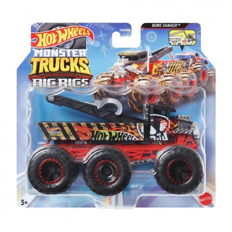 Mattel Hot Wheels Monster Trucks Όχημα 1:64 Διάφορα Σχέδια 1τμχ (HWN86)