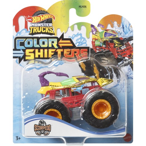 Mattel Hot Wheels Οχηματα Monster Trucks Χρωμοκεραυνοί Scorpedo (HGX06/HMH32)