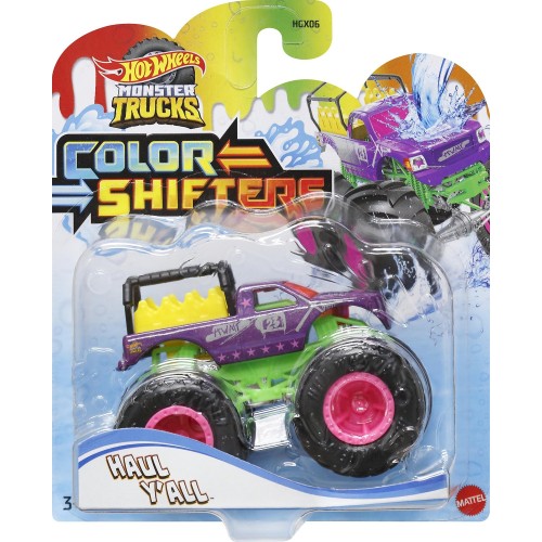 Mattel Hot Wheels Οχήματα Monster Trucks Χρωμοκεραυνοι Cs Haul Yall (HGX06/HMH35)