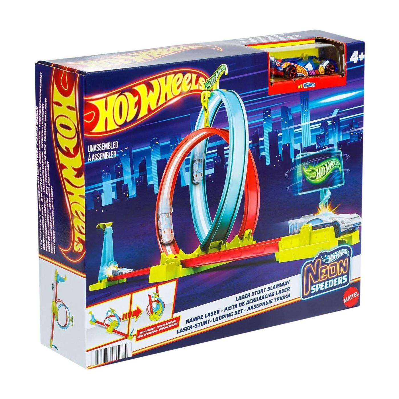 Mattel Hot Wheels Πίστα Neon Speeders (HPC05)